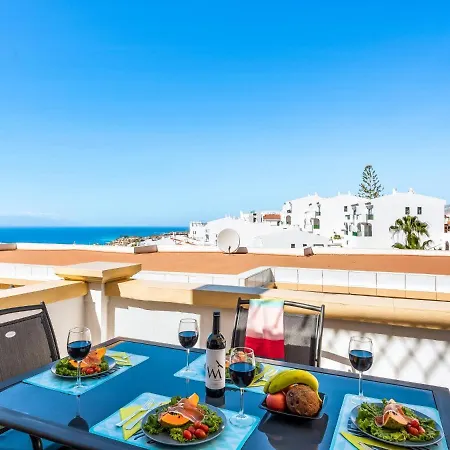 B16 Windsor Park, Exclusive Sea View, Heated Pool * Costa Adeje (Tenerife)